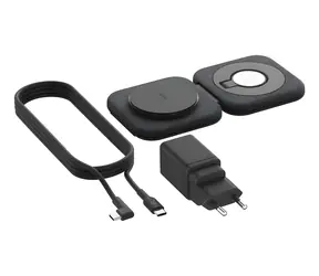 Belkin BOOST CHARGE PRO Qi2 černá / Přenosná magnetická bezdrátová nabíječka / 15W