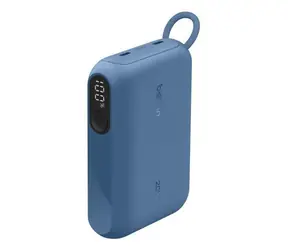 Belkin PowerBanka 10000mAh modrá / Powerbanka / 20W / USB-C / s displejem