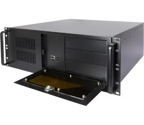 Inter-Tech 4U-4088-S / Serverová skříň / 4U / ATX / hloubka 483 mm / bez zdroje