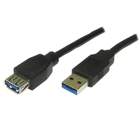 Neutralle / Prodlužovací kabel USB 3.0 / typ A (M) - typ A (F) / 1,8 m / černá