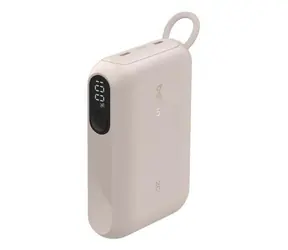 Belkin PowerBanka 10000mAh písková / Powerbanka / 20W / USB-C / s displejem