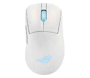 ASUS ROG Keris II Origin bílá / Bezdrátová herní myš / optická / 42000 DPI / 6 tlačítek / 2.4 GHz / BT