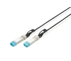 Digitus SFP+ 10G DAC černá / Kabel / Twinax / SFP+ - SFP+ / 0,5 m