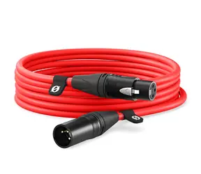 Rode XLR6M-R červená / XLR kabel / XLR (M) - XLR (F) / 6 m