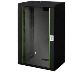 Digitus Unique DN-19 20-U-JZ černá / Nástěnný rozvaděč / 20U / 19" / Hloubka 45 cm
