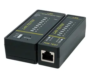 LogiLink Tester kabelů RJ-45 černá / Tester kabelů / bez displeje