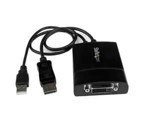 StarTech / Adaptér DisplayPort na DVI-D / Aktivní / Dual Link / 2560 x 1600 / černá