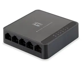 LevelOne GEU-0522 / Switch / 5 portů / 10/100/1000 Mbps / kovové provedení
