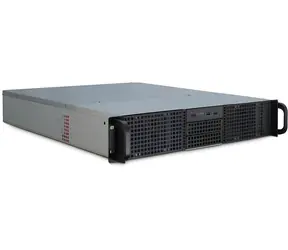 Inter-Tech IPC 2U-20255 černá / Serverová skříň / 2U / ATX / 8x 3,5" + 3x 2,5" HDD / hloubka 588 mm