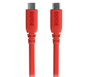Rode SC27-R červená / Kabel / USB-C - USB-C / 2 m / PD 60W / 5 Gbps
