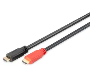 Digitus AK-330118-200-S černá / HDMI kabel / 20 m / Aktivní zesílení / High Speed Ethernet / 4K 30Hz