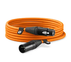 Rode XLR6M-O oranžový / Kabel / XLR (M) - XLR (F) / 6 m