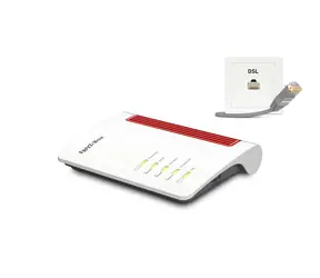 AVM FRITZ! Box 7530 AX / Router / Wi-Fi 6 / VDSL2 / ADSL2+ / 4x LAN / USB