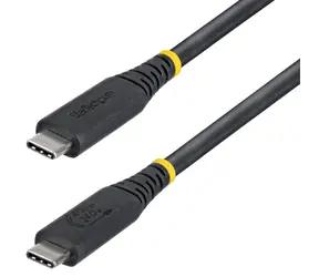 StarTech CC50CM40GUSB4TP černá / Kabel USB-C / USB4 40 Gbit/s / 0,5 m / PD / 8K