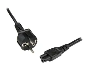 StarTech Power Cord CEE7/7 - C5 černá / Napájecí kabel / 1 m / 250 V / 2,5 A