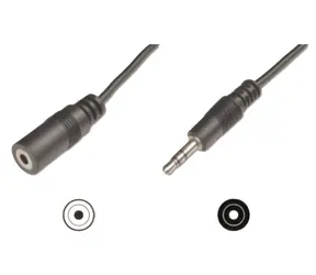 Goobay / Prodlužovací audio kabel / Jack 3,5 mm / 3 m