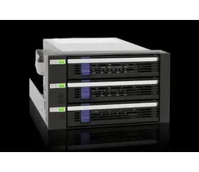 Icy Dock MB153SP-B černá / Box pro HDD / 3x 3,5" SATA / Hot-swap / do 2x 5,25" pozice
