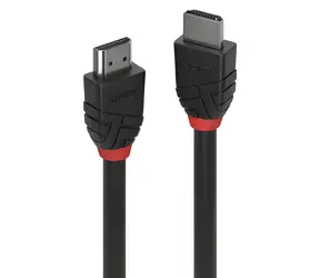 Lindy Black Line černá / HDMI kabel / 10 m / HDMI 2.0 / 4K 30Hz