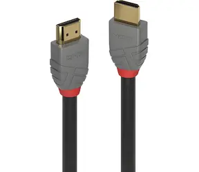 Lindy Anthra Line 36953 černá / Kabel HDMI / HDMI 2.1 Ultra High Speed / 48 Gbps / 2 m