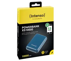 Intenso XS10000 petrolejová / Powerbanka / 10 000 mAh / USB-A + USB-C / 3,1A
