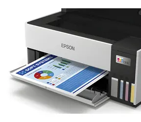 Epson EcoTank ET-5170 šedá/černá / Inkoustová multifunkce / A4 / 37 str./min / tisk, sken, kop., fax / Wi-Fi / LAN
