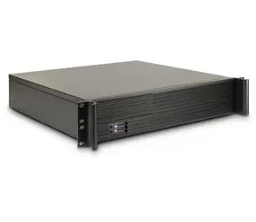Inter-Tech IPC 2U-K-240L černá / Serverová skříň / 2U / rack / µATX / 2x USB 3.2 Gen1