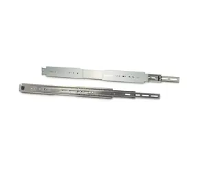 Inter-Tech teleskopické lišty pro 19" rack stříbrné / Teleskopické lišty / výsuv 495 mm / nosnost 30 kg