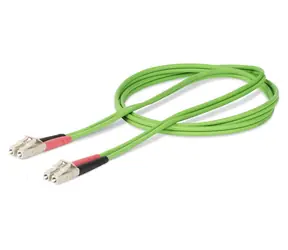 StarTech LC/LC OM5 2m zelená / Optický kabel / Duplex / Multimode / -20 až 60 °C