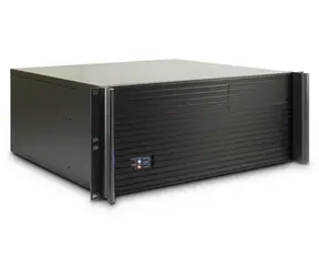 Inter-Tech IPC 4U-K-439L černá / Serverová skříň 4U / hloubka 425 mm / bez zdroje / max. E-ATX / 2x USB 3.2 Gen1