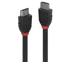 Lindy Black Line černá / HDMI kabel / 8K 60Hz / 5 m / záruka 10 let