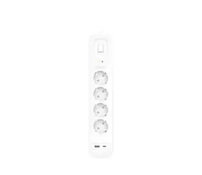 Belkin SRB001vf2MV2 / Přepěťová ochrana / 4 zásuvky / USB-A+C 18W / 525J / 2m kabel