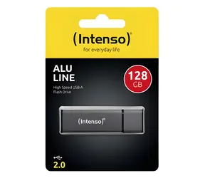 Intenso Alu Line 128GB antracitová / Flash disk / USB-A 2.0