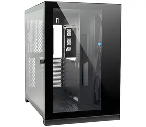 Inter-Tech C-703 Vision černá / Počítačová skříň / ATX / 2x tvrzené sklo / bez zdroje