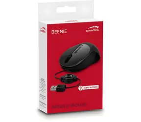 Speed Link BEENIE černá / Myš / Drátová / USB / 1200 dpi