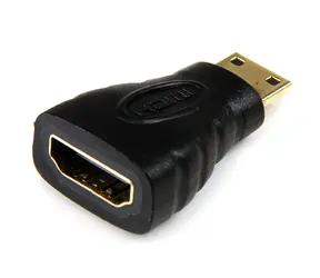 StarTech adaptér Mini HDMI na HDMI černá / Adaptér / 4K / 120 Hz