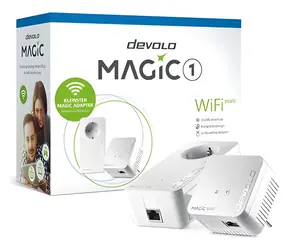 Devolo Magic 1 WiFi mini 2-1-2 Starter Kit / Startovací sada / Powerline / WiFi / LAN 1x 10/100 / 2 adaptéry