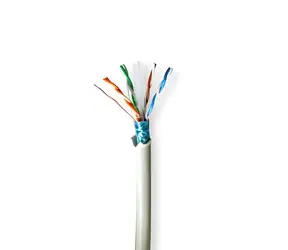 Nedis Cat6 šedá / Instalační kabel / F/UTP / 100 m / LSZH