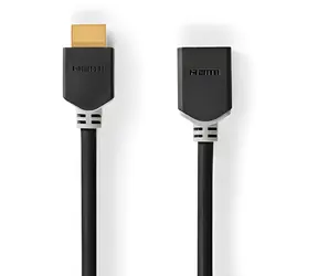 Nedis High Speed HDMI 3 m antracitová / Kabel HDMI / 4K 60Hz / ARC / 18 Gbps / Ethernet