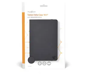 Nedis univerzální pouzdro na tablet 10" černá / Pouzdro / PU / se stojánkem