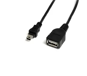 StarTech USB-A - Mini USB-B černá / Kabel / USB 2.0 / 480 Mbps / 0,3 m