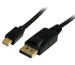 StarTech kabel Mini DisplayPort na DisplayPort 1.2 černá / Kabel / 3 m / 3840x2400 / 120 Hz