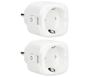 Alecto SMART-PLUG20 bílá 2-pack / Chytrá zásuvka / Wi-Fi / monitor spotřeby / 16A / 3680W