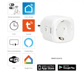 Alecto SMART-PLUG10 / Chytrá zásuvka / Wi-Fi / 16A / 3680W
