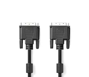 Nedis DVI-D kabel 24+1 M-M 3m černý / DVI kabel / 2560x1600 / poniklovaný / PVC
