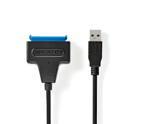 Nedis Adaptér pro 2,5" HDD/SSD / Adaptér / USB 3.2 Gen 1 / SATA I, II, III / Napájení z USB