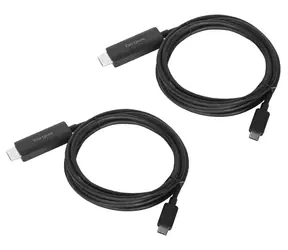 Targus Thunderbolt 5 Triple Video Dock stříbrná / Dokovací stanice / Thunderbolt 5 / 4x USB-A 3.2 / RJ-45 LAN