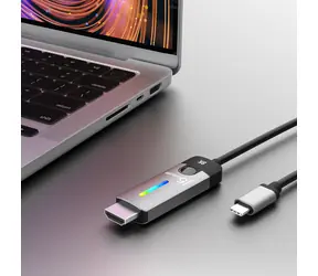 J5Create USB-C na HDMI 2.1 černá / Kabel / 8K / 144Hz / 1,8 m