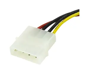 StarTech redukce napájení MOLEX - SATA / Redukce / Molex (4-pin) - SATA (15-pin) / 15 cm