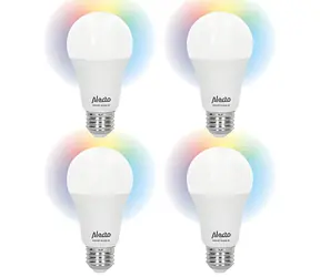 Alecto SMART-BULB10 / Chytrá LED žárovka / Wi-Fi / RGB / E27 / 4 ks