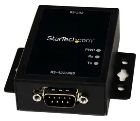 StarTech konvertor RS232 na RS422/485 černá / Konvertor / DB-9 / 0 - 50 °C / 110 - 240 V